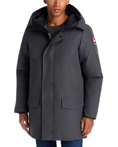 Canada Goose Langford Hooded Parka In Gray