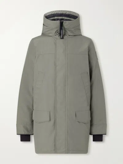 Canada Goose Langford Hooded Shell Down Parka In Gray