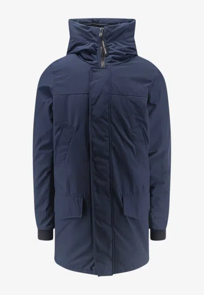 Canada Goose Langford Padded Parka In Blue
