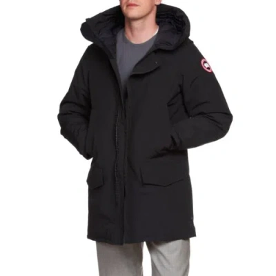 Pre-owned Canada Goose Langford Parka 2052m 61 Black Down Jacket Coat