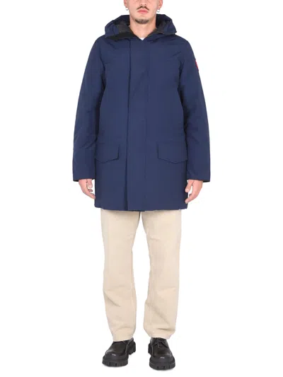 Canada Goose Langford Parka In Blue