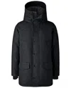 Canada Goose Langford Parka Black Label In Black
