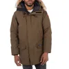 Canada Goose Langford Parka Hooded Jacket In Brown