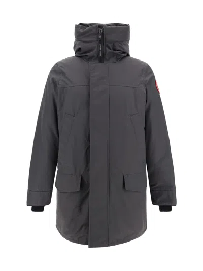 Canada Goose Langford - Hooded Parka In Grey