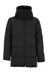 Canada Goose Black Nylon Crofton Down Jacket In Black