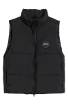 Canada Goose Men's Black Lawrence Puffer Vest In Black - Noir