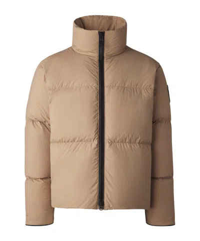 CANADA GOOSE LOGO-PATCH PUFFER JACKET