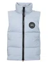 Canada Goose Lawrence Black Label Puffer Vest Coats Light Blue