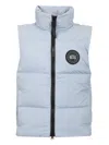 Canada Goose Lawrence Black Label Puffer Vest Coats Light Blue In Light Blue