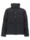 Canada Goose Black Lawrence Down Jacket In Black