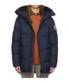 Canada Goose Lawrence Logo Down Jacket In Black