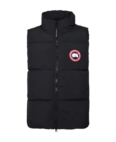 Canada Goose Lawrence Puffer Gilet In Black