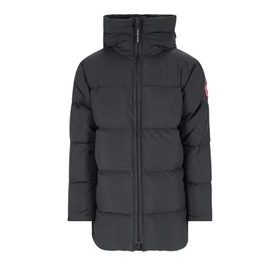 Pre-owned Canada Goose Lawrence Puffer Jacket 'black' | Men's Size L