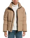 Canada Goose Lawrence Water Repellent 750 Fill Power Down Puffer Jacket In Brown