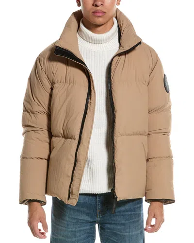 Canada Goose Lawrence Nylon Down Jacket In Brown