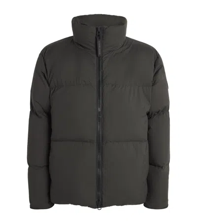 Canada Goose Lawrence Nylon Down Jacket In Dark Grey
