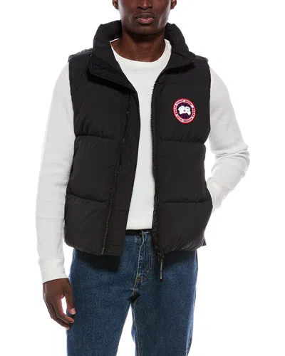 Canada Goose Lawrence Puffer Vest In 61-black