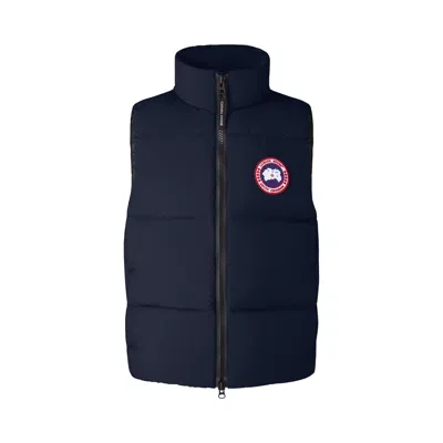 Pre-owned Canada Goose Lawrence Puffer Vest 'atlantic Navy' | Blue | Men's Size S