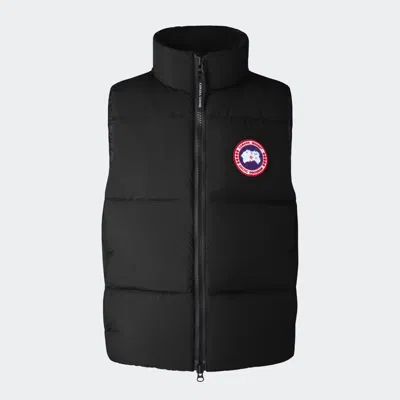 Canada Goose Lawrence Puffer Gilet In Black