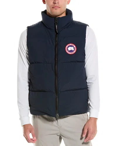 Canada Goose Lawrence Puffer Vest In Blue