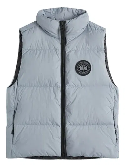 Canada Goose Lawrence Quilted Logo Vest In Blue