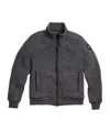 Canada Goose Lawson Fleece Jacket Black Label In Gray