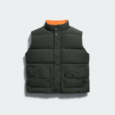 Canada Goose Ledger Vest In Green