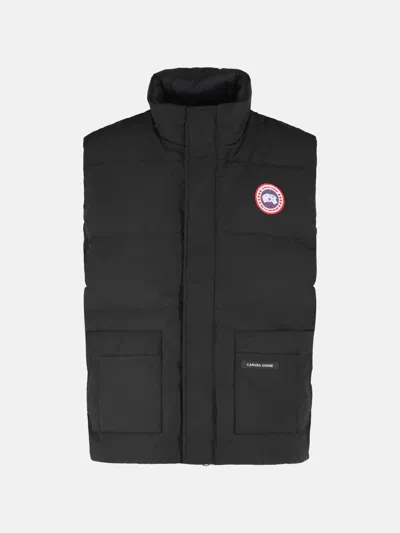 Canada Goose Legacy Freestyle Vest Polyester Cotton Blend In Black