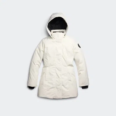 Canada Goose Leslie Parka Black Label In White