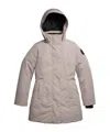 Canada Goose Leslie Parka Black Label In Gray