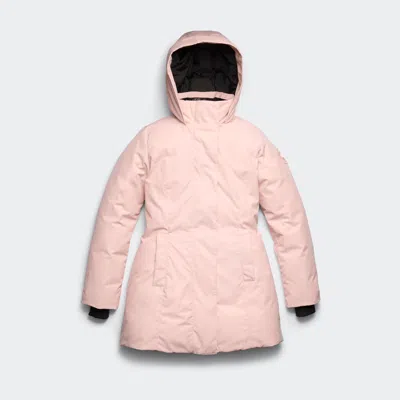 Canada Goose Leslie Parka  Tonal Label In Pink