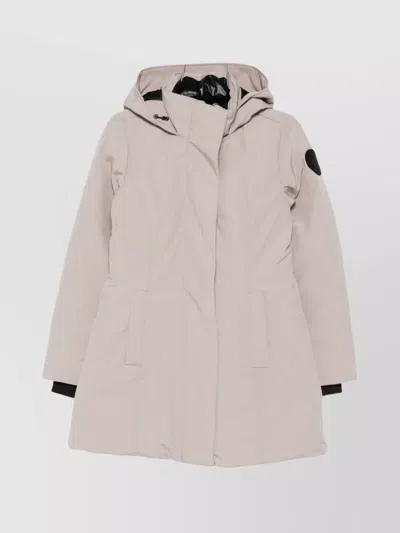 Canada Goose Leslie Utility Parka Fixed Hood In Neutral