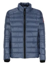 CANADA GOOSE LIGHT BLUE QUILTED DOWN JACKET