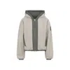 Canada Goose Reversible Fleece Bomber Jacket With Hood In Multi
