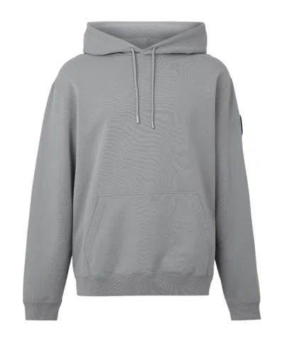 Canada Goose Lightgrey Hooded Sweatshirt In Gray