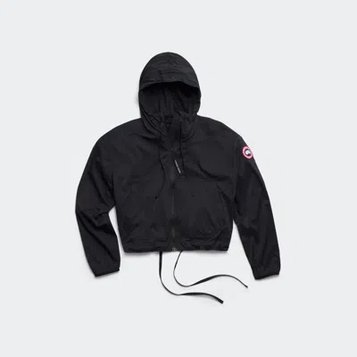 Canada Goose Lightweight Kaslo Cropped Jacket In Black