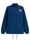 Canada Goose Regency Jacket Elastic Cuffs Drawstring Hem In Blue