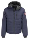 CANADA GOOSE LODGE - HOODED DOWN JACKET WITH MATT FINISH