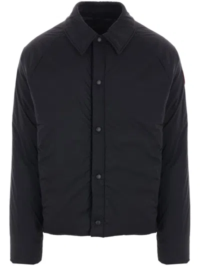 Canada Goose Lodge Coach Jacket Puffer Jackets Black