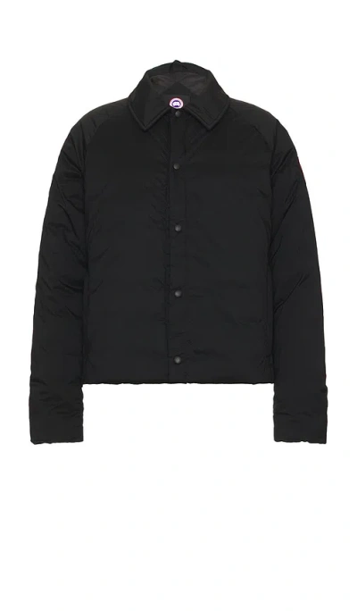 Canada Goose Lodge Coach Jacket In Black