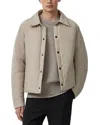 Canada Goose Lodge Packable Windproof 750 Fill Power Down Jacket In Limestone