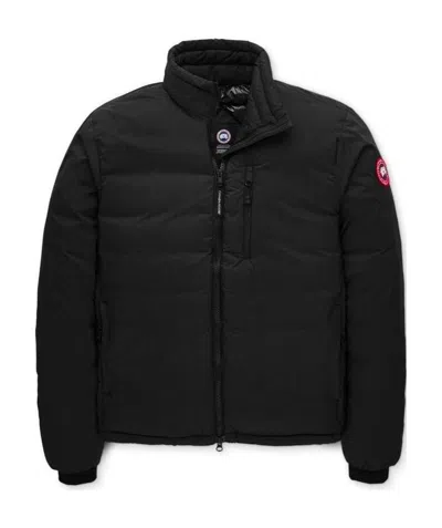 Canada Goose Lodge Down Jacket In Black