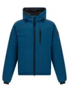 Canada Goose Teal Green Polyester Lodge Down Jacket In Blue