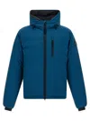 Canada Goose Piumino Lodge In Poliestere Ottanio Uomo In Blue