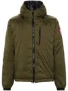 Canada Goose Lodge Hoody Down Jacket In Green