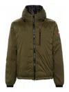 Canada Goose Lodge Hoody Down Jacket In Green