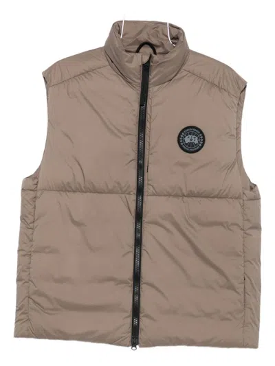 Canada Goose Lodge Down Vest In Neutral