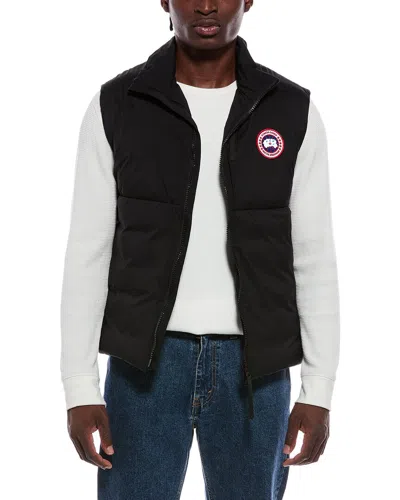 Canada Goose Lodge Down Vest In Black