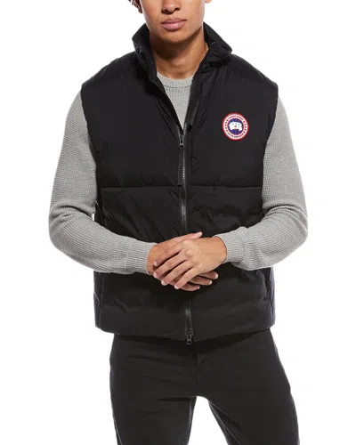 Canada Goose Lodge Down Vest In Black