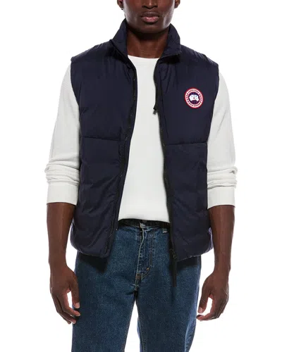 Canada Goose Lodge Down Vest In Navy